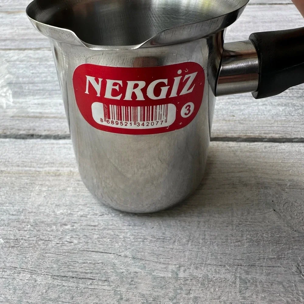 Nergiz Camping Hiking‎ Mini Pot Container For Coffee Tea - New